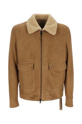 shearling-collar leather jacket Salvatore Santoro | 43578UTIMBERLAND